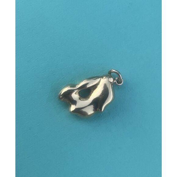 RARE Tiffany & Co Elsa Peretti 18k Gold Zodiac Rabbit Charm Pendant For Necklace - Picture 11 of 16